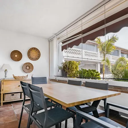 Beachfront Golden Mile Puento Sea View Wifi Μαρμπέλλα